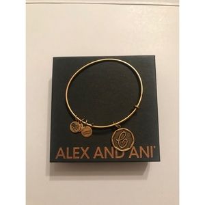 SOLD! NWOT! Alex and Ani - Initial “C” Bangle